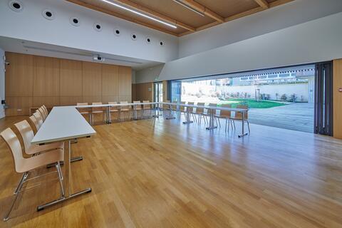 Auditorium Cité vide installé en mode réunion