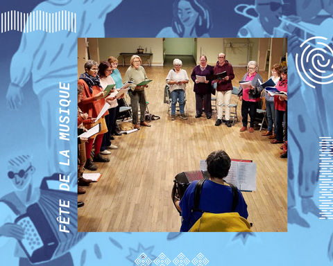 Chorale en répétition